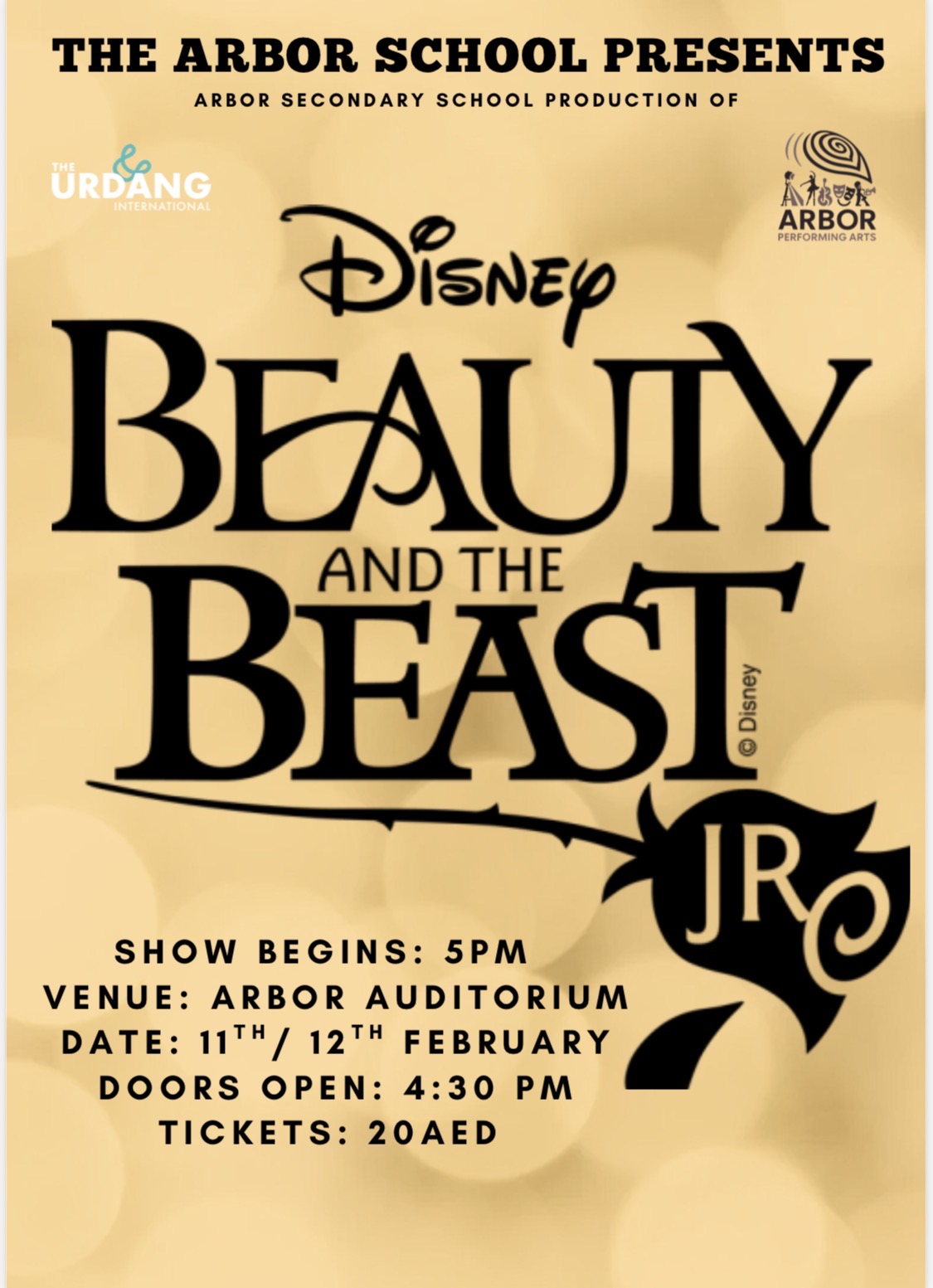 Beauty and the Beast Jr