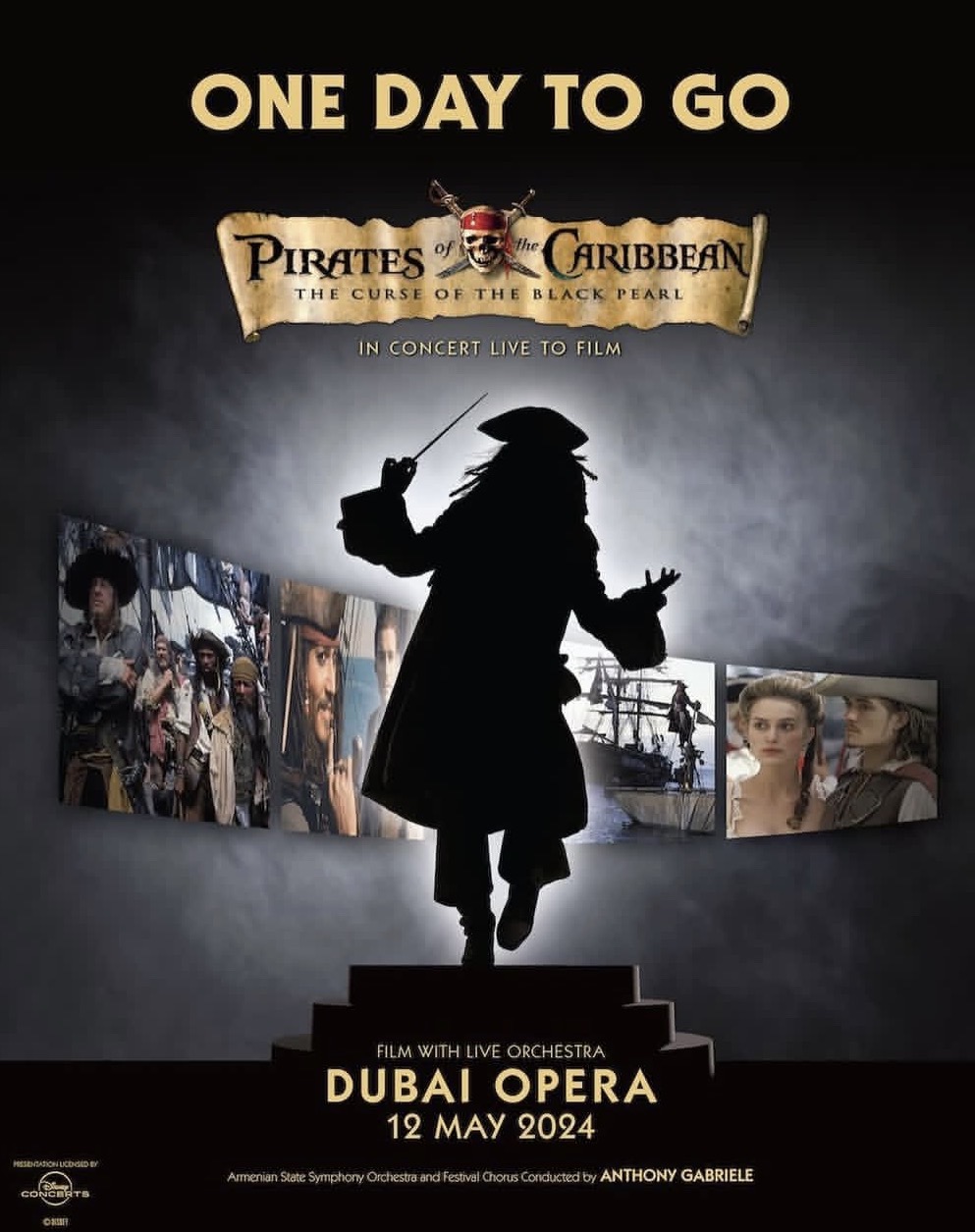 Pirates of the Caribbean Live to Film at Dubai Opera